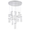 Cwi Lighting Carolina LED Chandelier With Pewter Finish 1090P32-16-269 - alternate 1